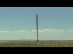 羽のない風力発電