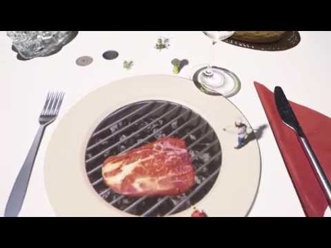 3Dマッピング料理