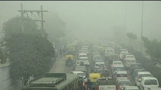 ニューデリー大気汚染