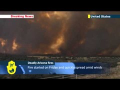 アリゾナ州の山火事