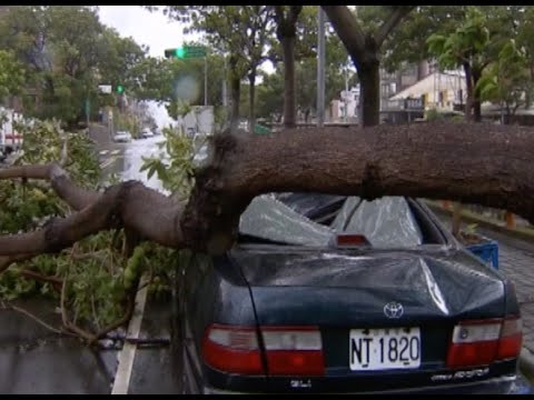 台風21号_台湾
