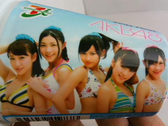 AKB48 ソーダフロート ワッフルコーン