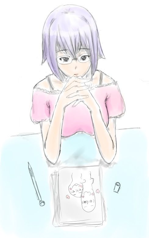 彼女が同人作家だった