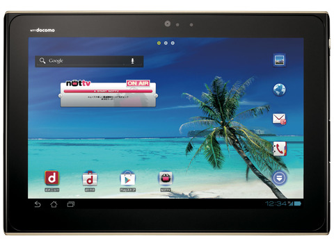 パナソニック製タブレット「ELUGA Live P-08D」起動後の動作不具合(ホームアプリ)の修正アップデート
