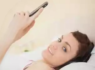 寝ながらiPhone5sを操作する場合