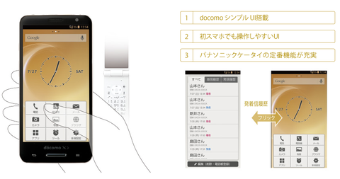 ELUGA P P-03EがXperia A SO-04Eより優れている部分