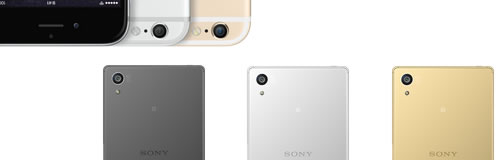 Xperia Z5 と iPhone6S のスペック比較
