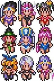 ドラゴンクエスト3の女キャラのデザインwwww