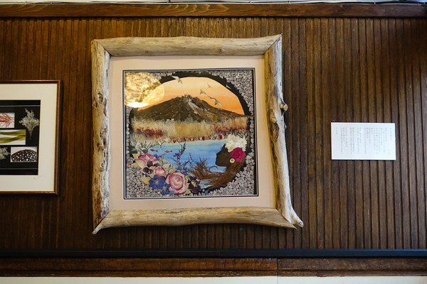 海藻押し花・先生の作品