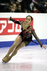 四大陸選手権、安藤美姫のフリー演技=韓国