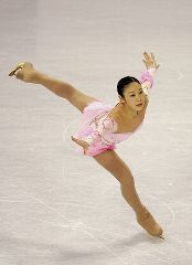 フィギュアスケートの四大陸選手権最終日、中野友加里は総合2位