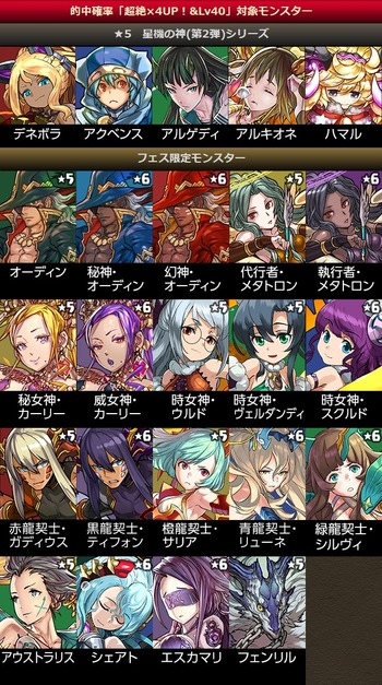 パズドラ 4000万DL ゴッドフェス 前半