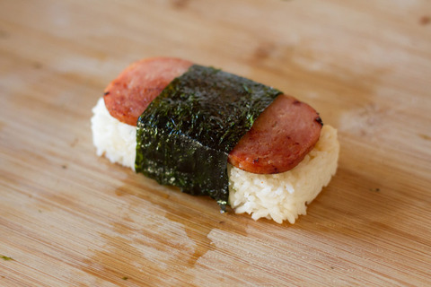Homemade-Spam-Musubi