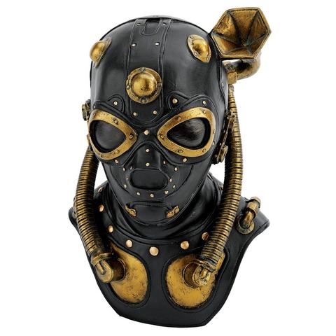 Steampunk+Apocalypse+Gas+Mask+Sculpture