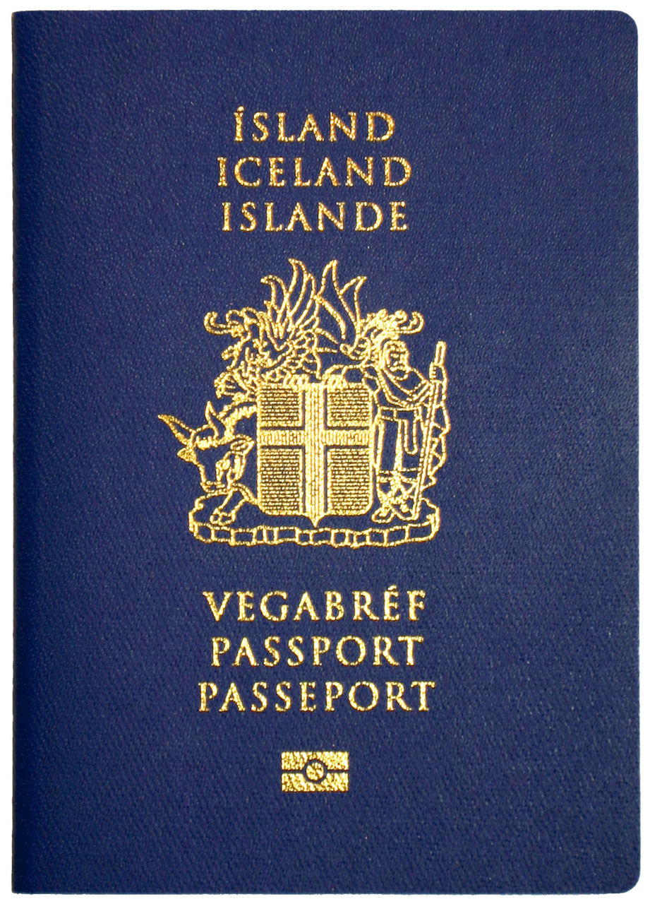 パスポートアイスランド