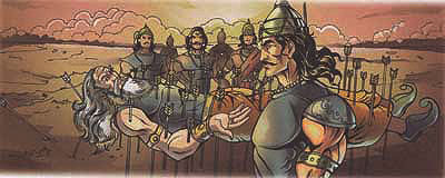 yudhishthira_is_crowned