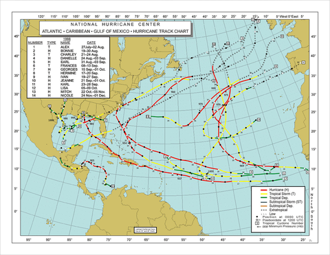 776px-1998_Atlantic_hurricane_season_map