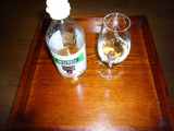 お酢とグラス