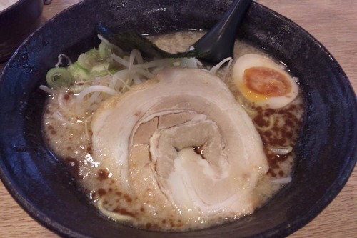 むこうぶちの醤油ラーメン@八千代らへん