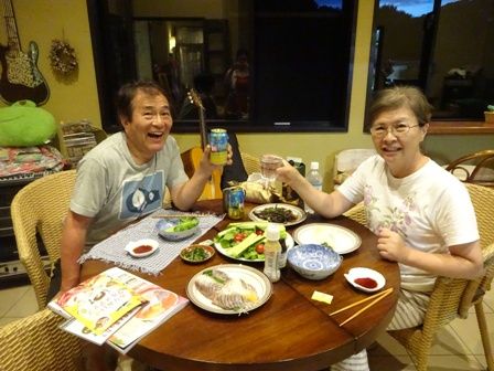 ゆきこさん1日目夜乾杯