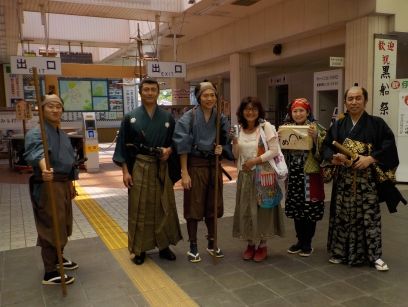 黒船祭り下田駅