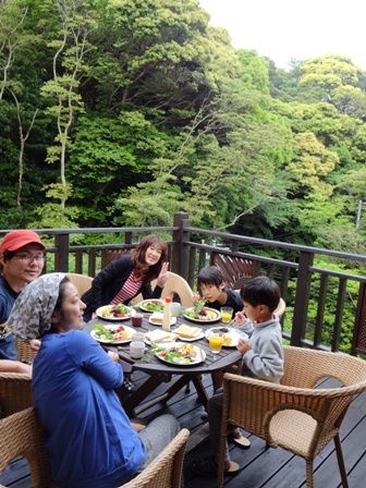 朝食 みずさわさん かさいさん