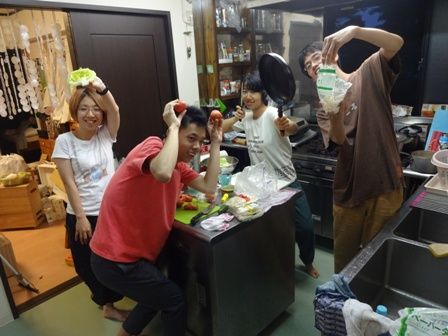 ひとちゃんたち夕飯