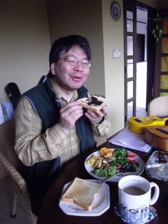 ①ありさん 朝ごはん