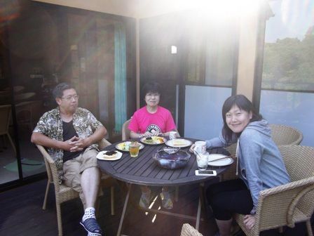 連休22日の朝 maco boy kiyomi
