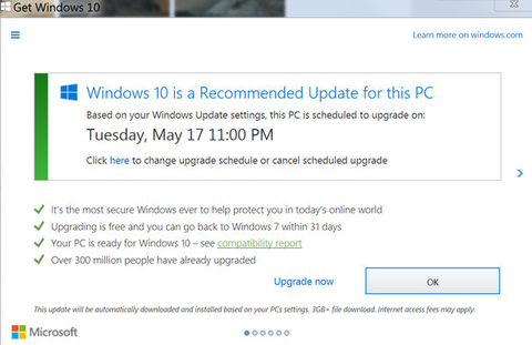 win10 upgrade