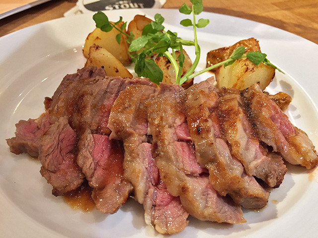 Sauteed Japanese Akaushi Beef
