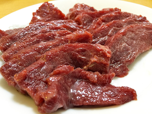 Horse Meat Sashimi