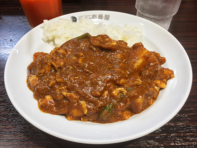Half Order Beef Curry with Stewed Chicken and Vegetables