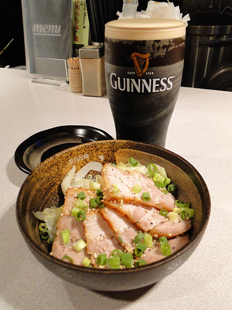 GUINNESS with Roast Pork