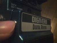 DigiTech DigiVerb Digital Reverbの試奏動画と解説 [※7/10画像追加