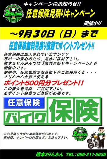任意保険キャンペーン
