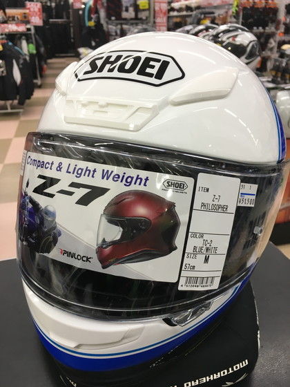 SHOEI 2019年モデル【 Z-7 PHILOSOPHER】入荷!! : 2りんかんブログ