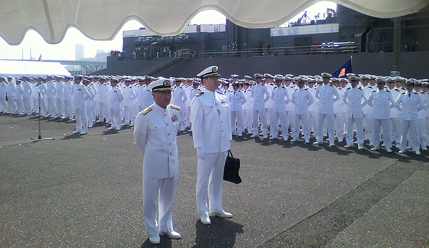 【海上自衛隊】海自の人との結婚式では新郎の礼服が目立つ!!
