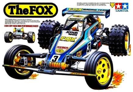 タミヤ ノバフォックス ボディー塗装のみ 再販品 鬼加速
