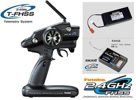 フタバ　4PLS セット 双葉電子 4PLS-2.4G T/Rセット（Wレシーバーセット） | 鉄道模型