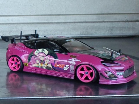 ■専用■　　　　激安 YD-2　フルセット　電飾　痛車 ボディ　　　 ラジコン Amazon | 青島文化教材社 1/10 RC 痛車ボディセット NO.1