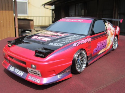 激安 YD-2　フルセット　電飾　痛車 ボディ　　　 ラジコン　RD1.0 S130フェアレディZ！ラジコンボディ作ってみた！LED電飾も！ABC