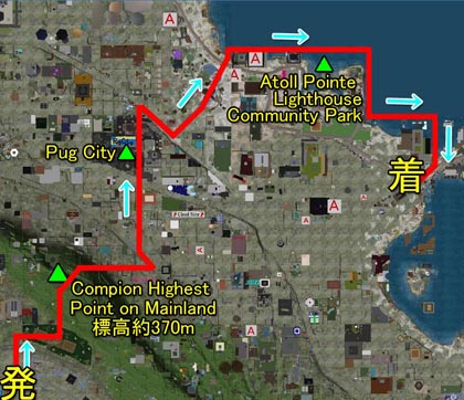 運行経路マップ