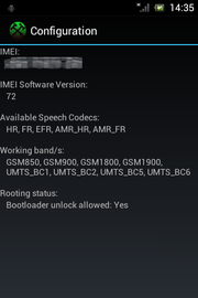 Sony Ericsson XPERIA Active ST17a Android4.0.4をプラスエリア化してみた