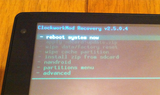 Dawa D7にClockWork Recoveryを入れてみる (できたっぽい)
