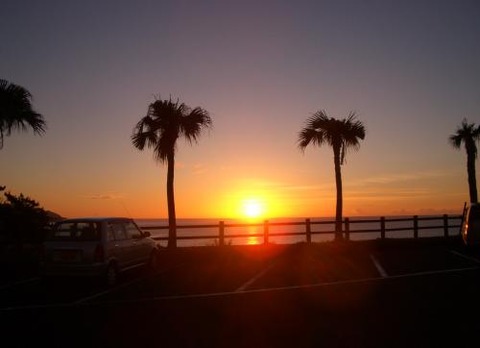 500 大浜・夕陽