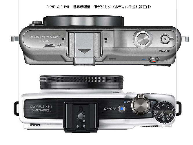 ● 美品 OLYMPUS PEN mini E-PM1 オリンパス ペン セット OLYMPUS PEN オリンパス ミラーレス mini E-PM1 ホワイト レンズ