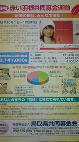 10月1日から赤い羽根共同募金