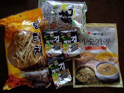まりちゃんから韓国お土産