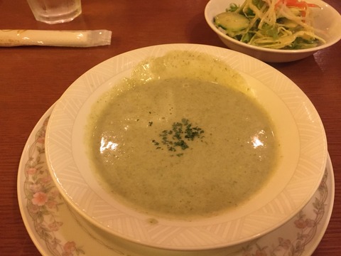 ほうれん草のポタージュ